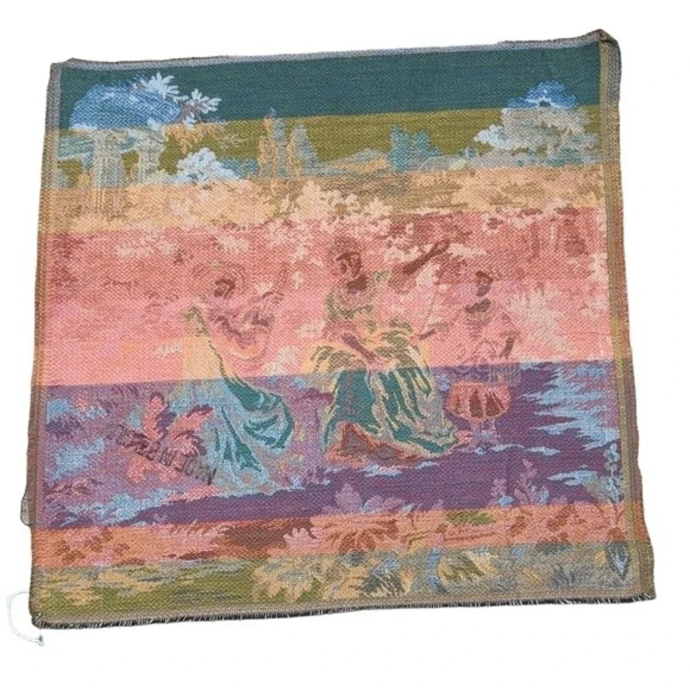 French tapestry wall woven romantic farmhouse